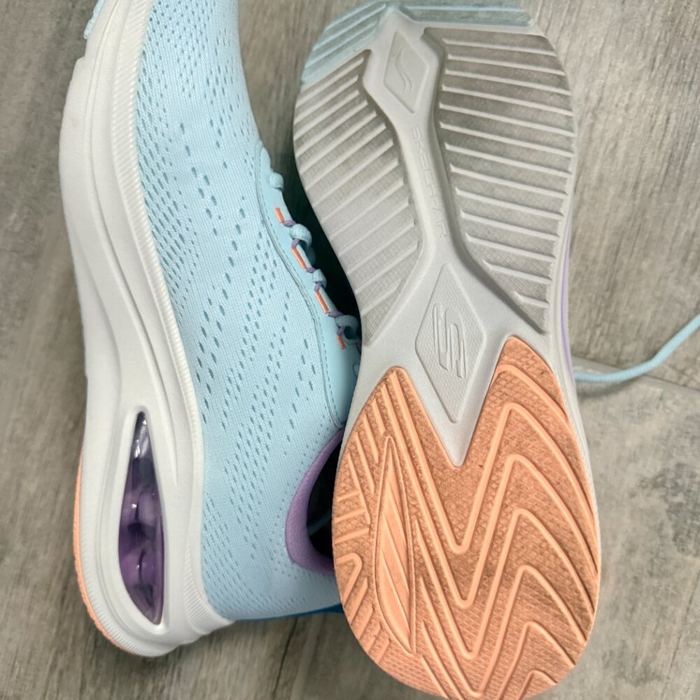 SKETCHERS AIR COOLED MEMORY FOAM- BLUE 10 - Picture 7 of 7